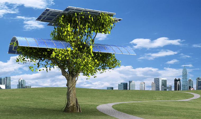 太陽能發電樹的資料，什么是太陽樹